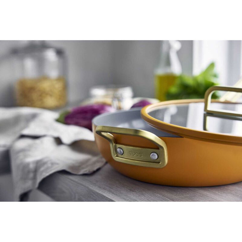 GreenPan Stanley Tucci Covered Pan Junior 29cm- Roma Gold image number 2